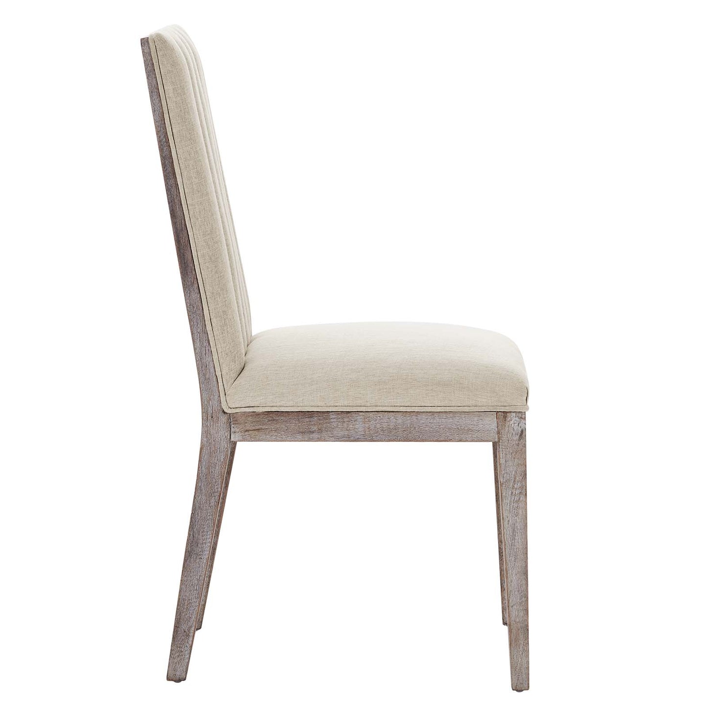 Maisonette French Vintage Tufted Fabric Dining Side Chairs Set of 2 By Modway - EEI-6052 | Dining Chairs | Modishstore - 4