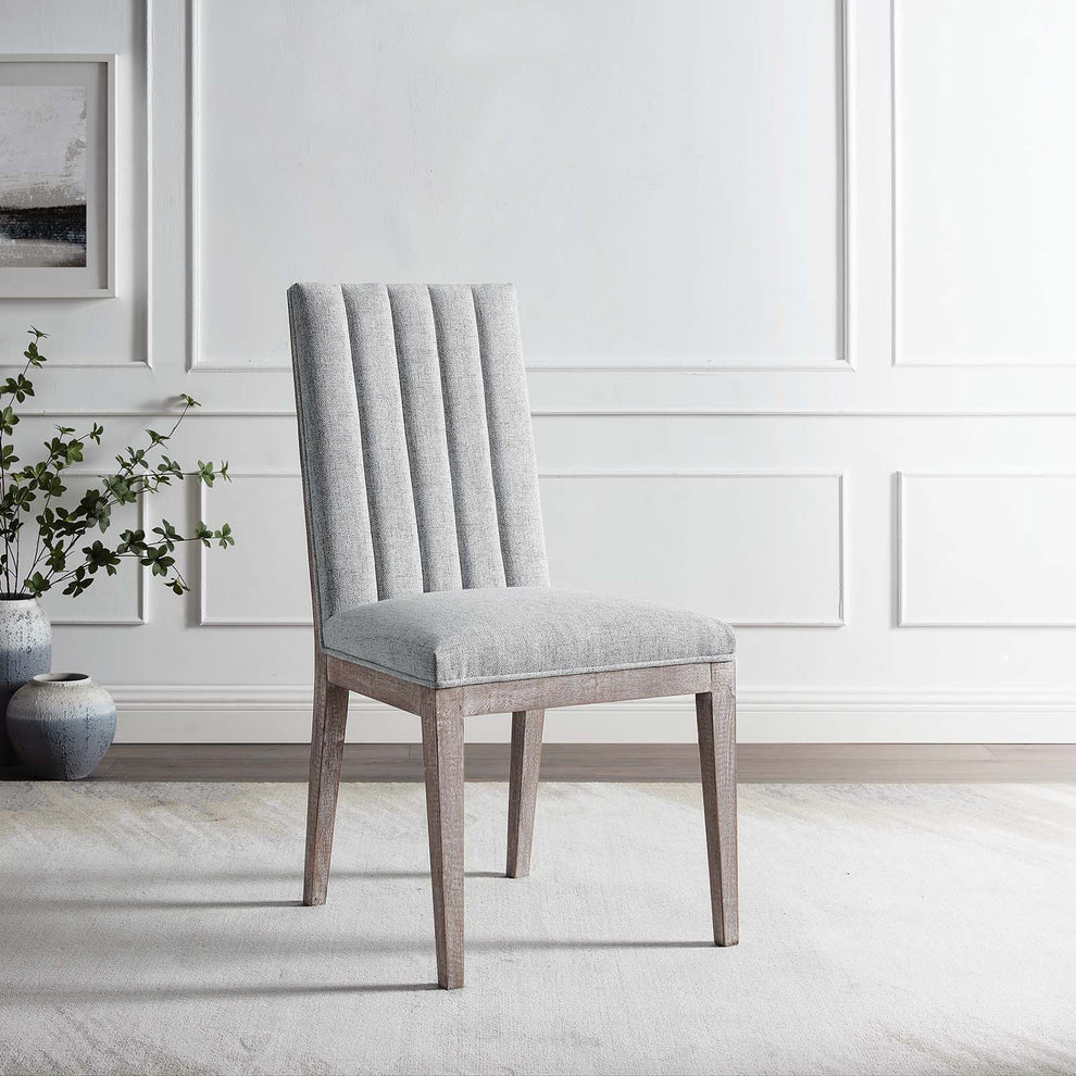 Maisonette French Vintage Tufted Fabric Dining Side Chairs Set of 2 By Modway - EEI-6052 | Dining Chairs | Modishstore - 18