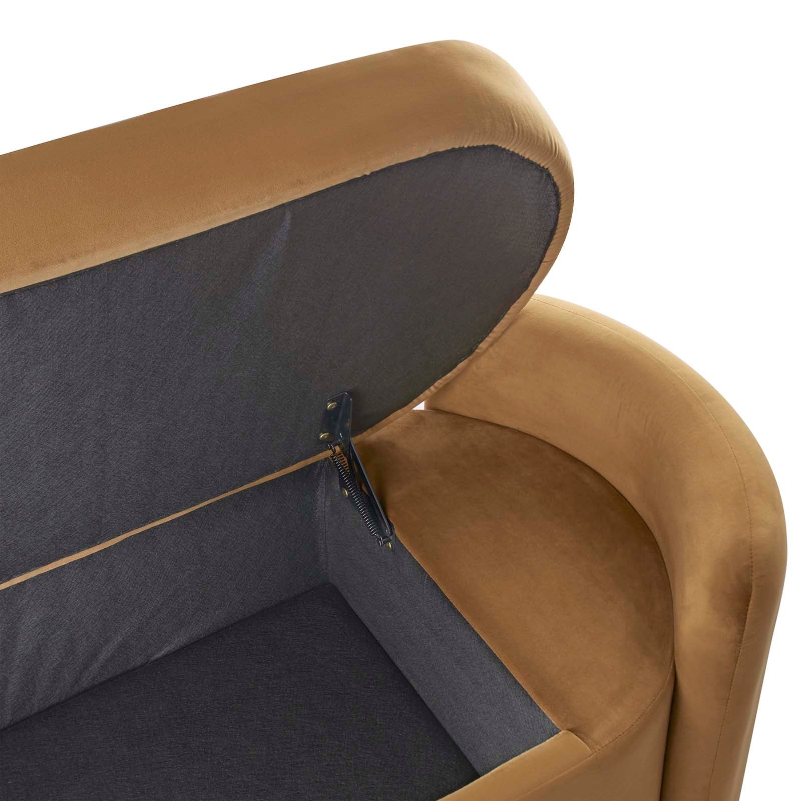 Nebula Upholstered Performance Velvet Bench By Modway - EEI-6054 | Benches | Modishstore - 6
