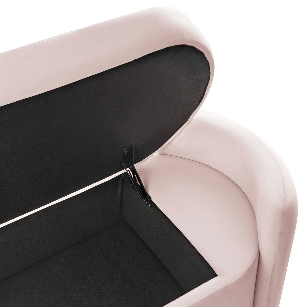 Nebula Upholstered Performance Velvet Bench By Modway - EEI-6054 | Benches | Modishstore - 21