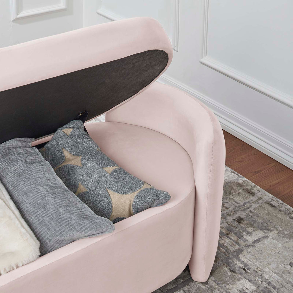 Nebula Upholstered Performance Velvet Bench By Modway - EEI-6054 | Benches | Modishstore - 23