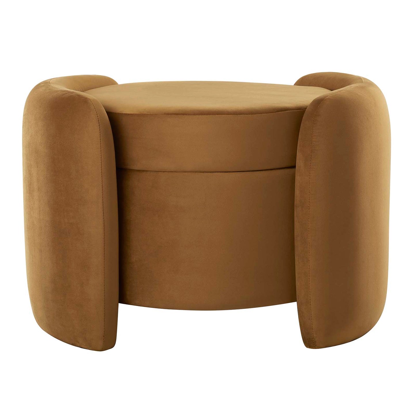 Nebula Upholstered Performance Velvet Ottoman By Modway - EEI-6055 | Ottomans | Modishstore - 5