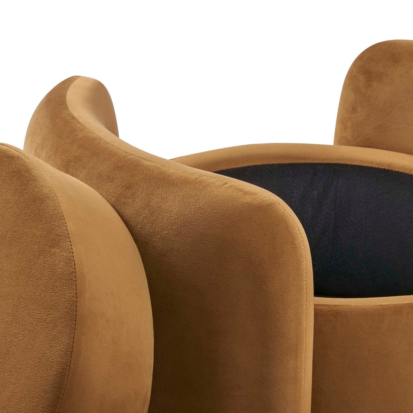 Nebula Upholstered Performance Velvet Ottoman By Modway - EEI-6055 | Ottomans | Modishstore - 7