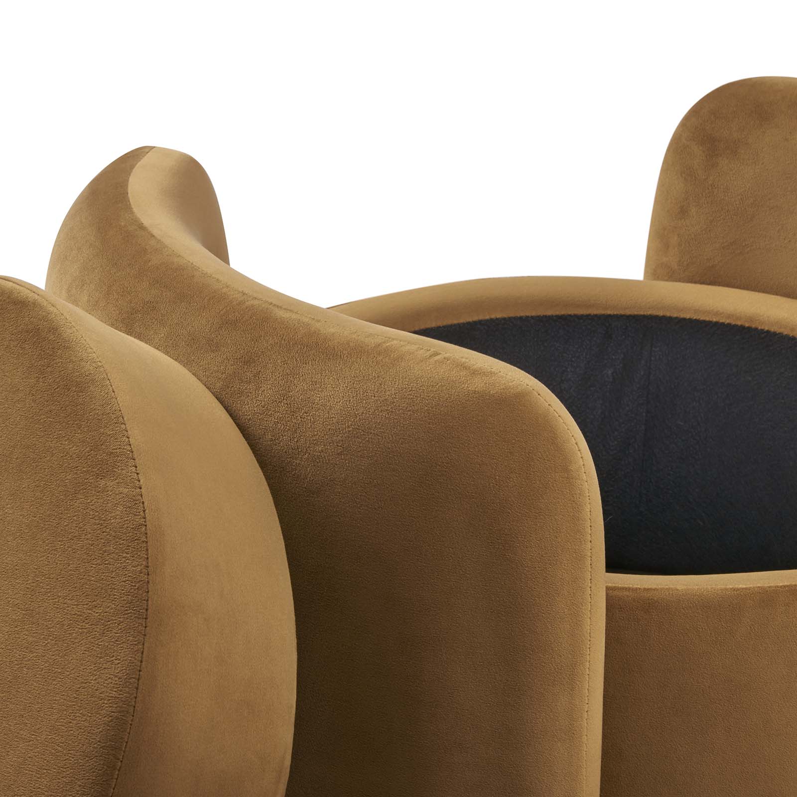 Nebula Upholstered Performance Velvet Ottoman By Modway - EEI-6055 | Ottomans | Modishstore - 7