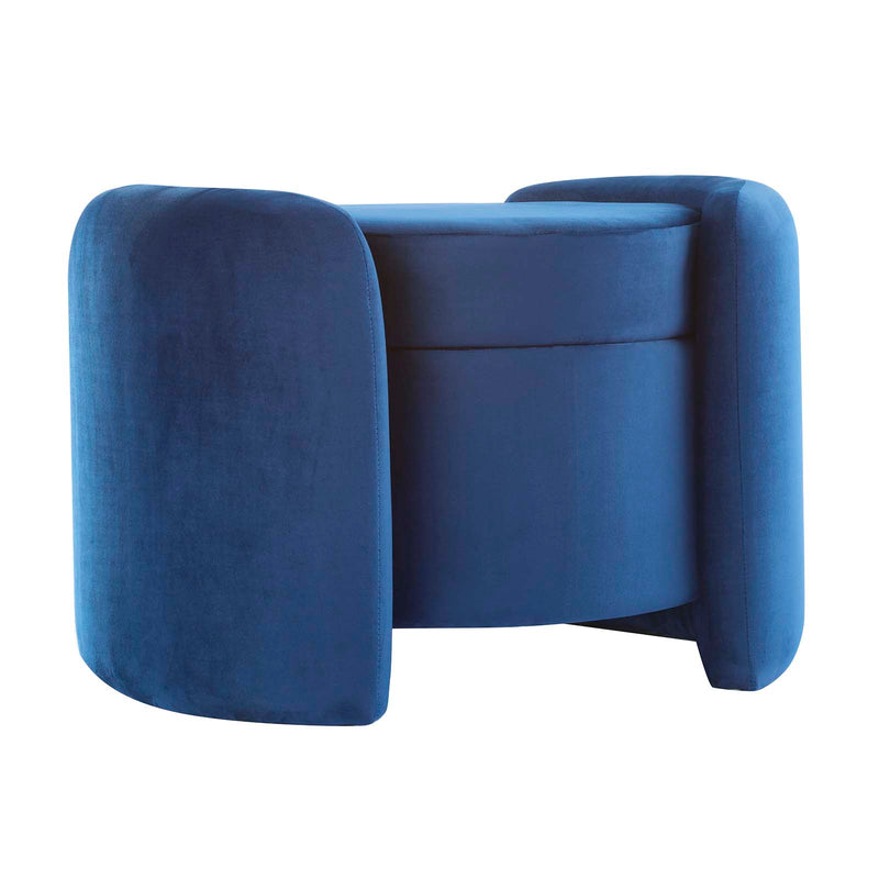 Nebula Upholstered Performance Velvet Ottoman By Modway - EEI-6055 | Ottomans | Modishstore - 10