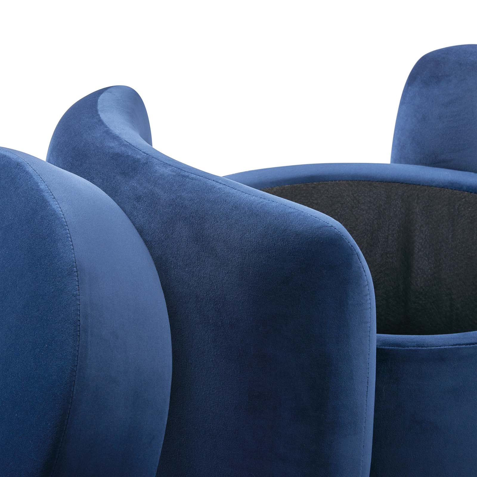 Nebula Upholstered Performance Velvet Ottoman By Modway - EEI-6055 | Ottomans | Modishstore - 16