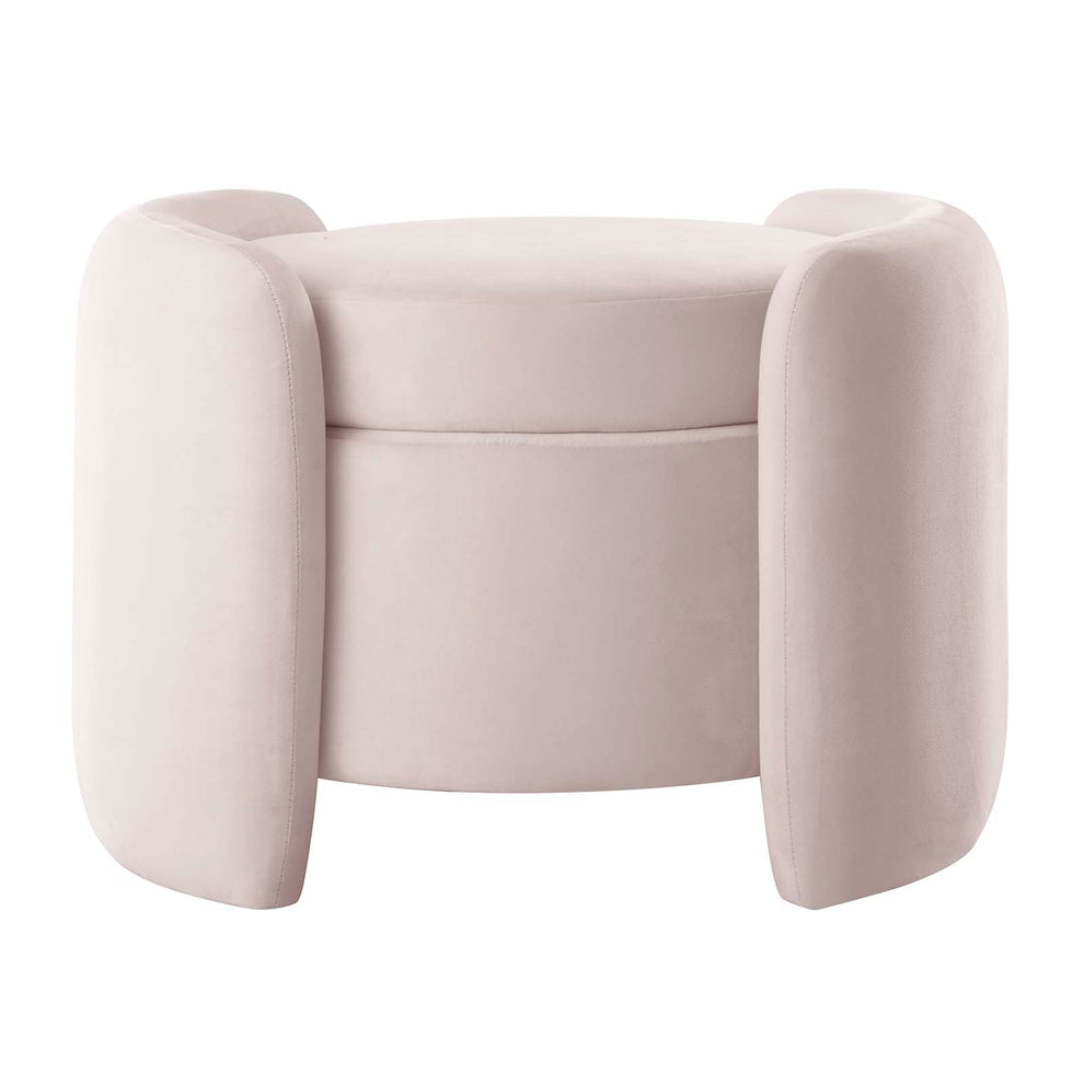 Nebula Upholstered Performance Velvet Ottoman By Modway - EEI-6055 | Ottomans | Modishstore - 23