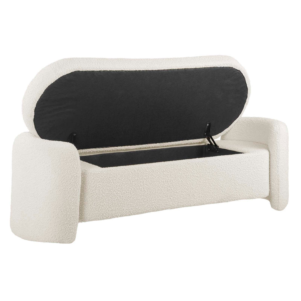Nebula Boucle Upholstered Bench By Modway - EEI-6056 | Benches | Modishstore - 10