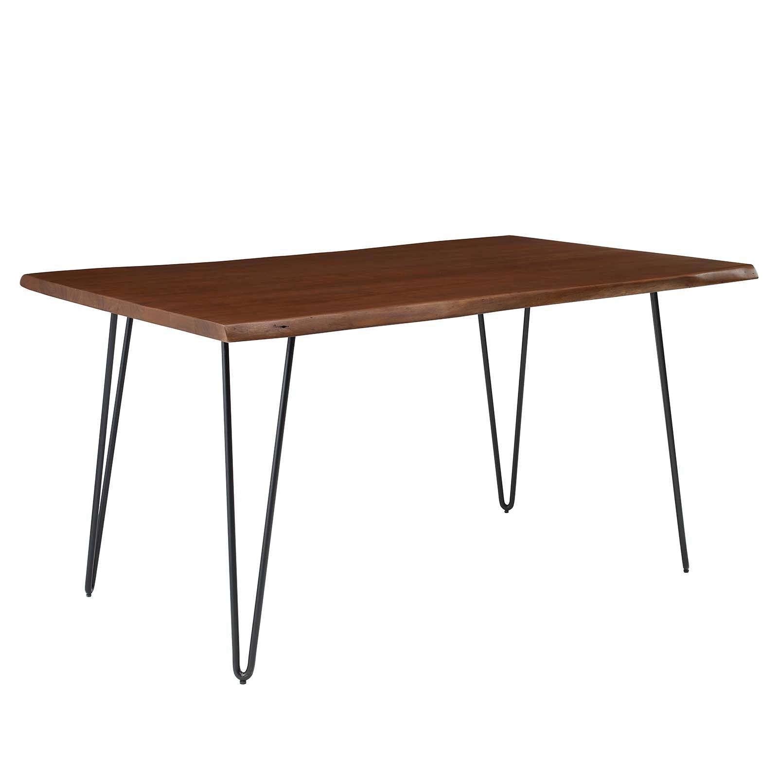 Henley 60" Live Edge Acacia Wood Dining Table By Modway - EEI-6059 | Dining Tables | Modishstore - 2