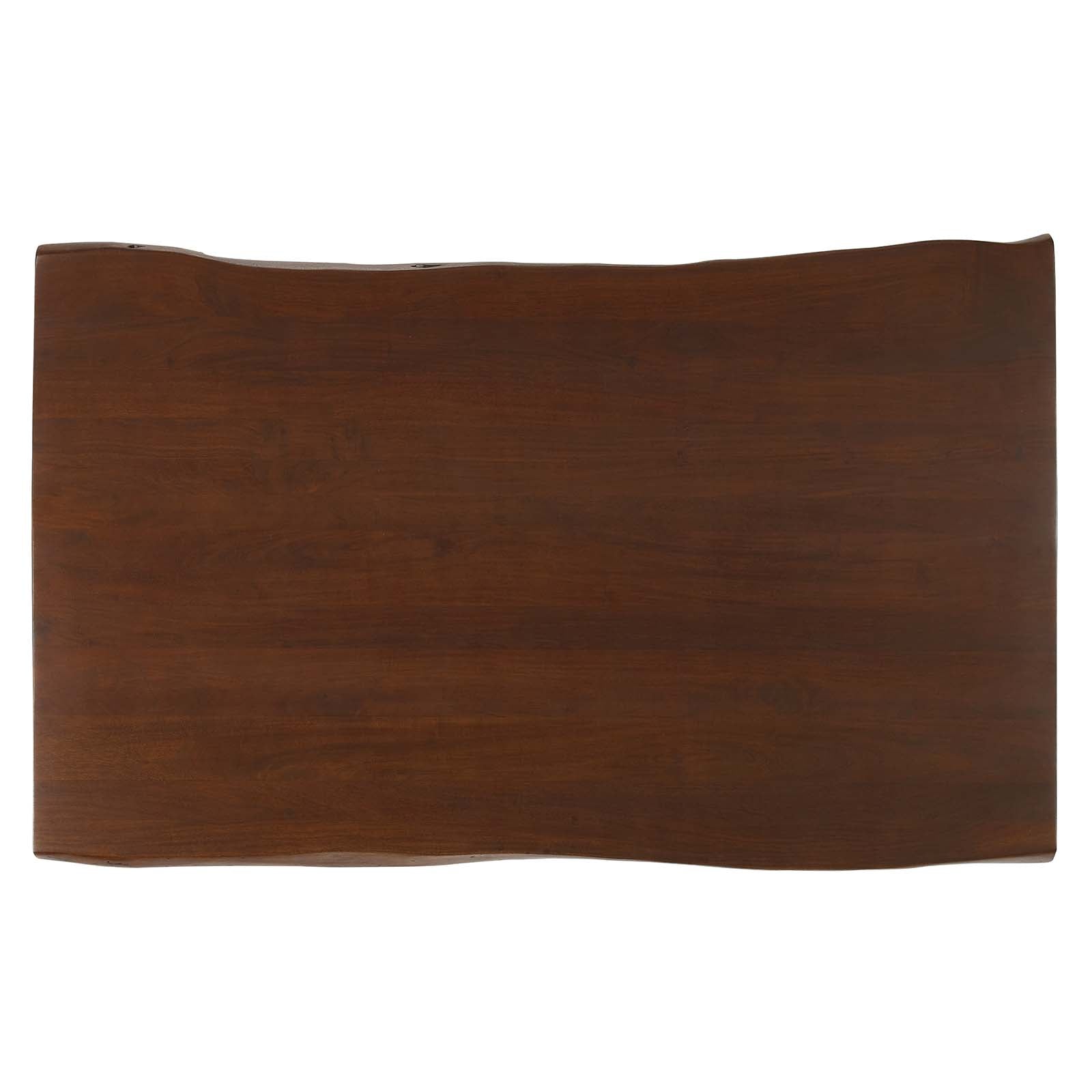 Henley 60" Live Edge Acacia Wood Dining Table By Modway - EEI-6059 | Dining Tables | Modishstore - 5