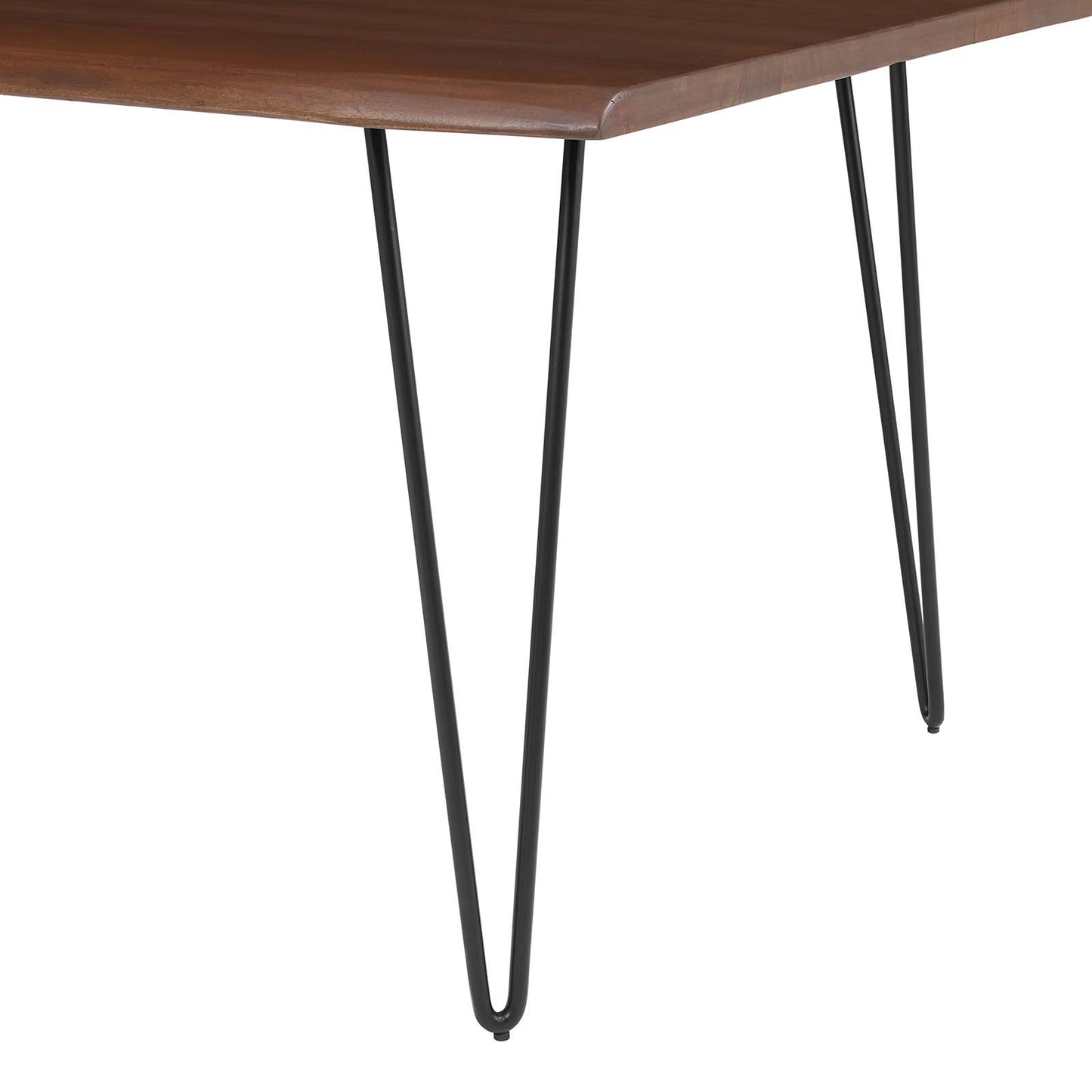 Henley 60" Live Edge Acacia Wood Dining Table By Modway - EEI-6059 | Dining Tables | Modishstore - 6