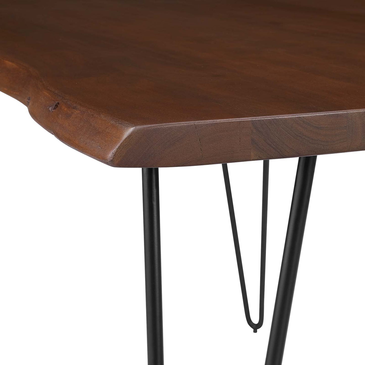 Henley 60" Live Edge Acacia Wood Dining Table By Modway - EEI-6059 | Dining Tables | Modishstore - 7