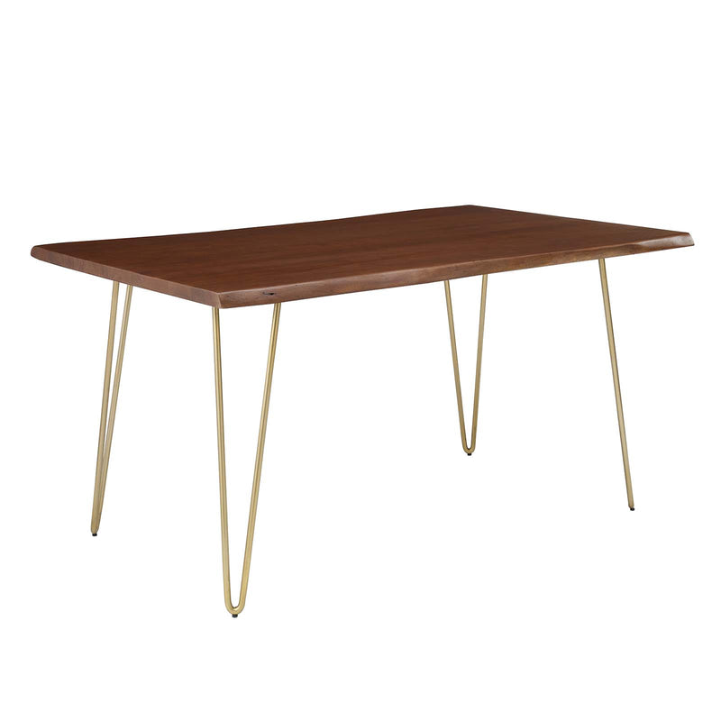Henley 60" Live Edge Acacia Wood Dining Table By Modway - EEI-6059 | Dining Tables | Modishstore - 11