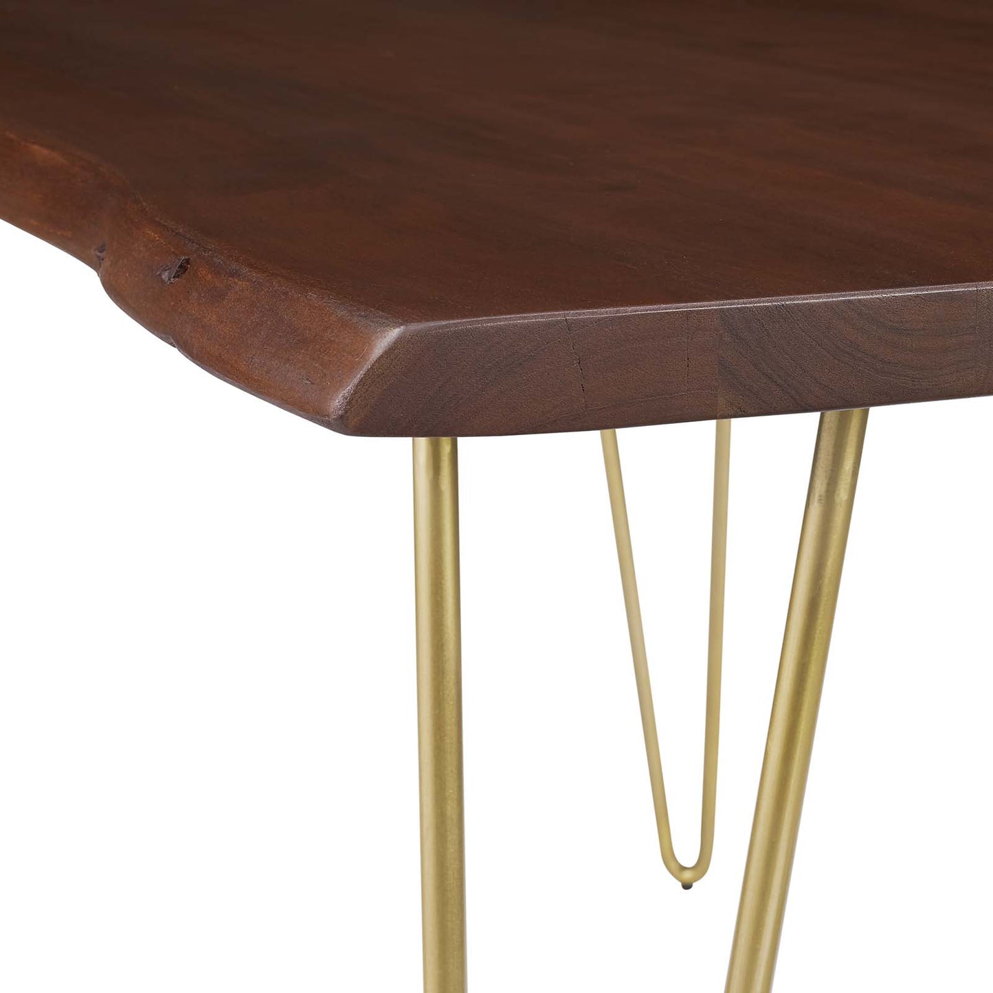 Henley 60" Live Edge Acacia Wood Dining Table By Modway - EEI-6059 | Dining Tables | Modishstore - 16