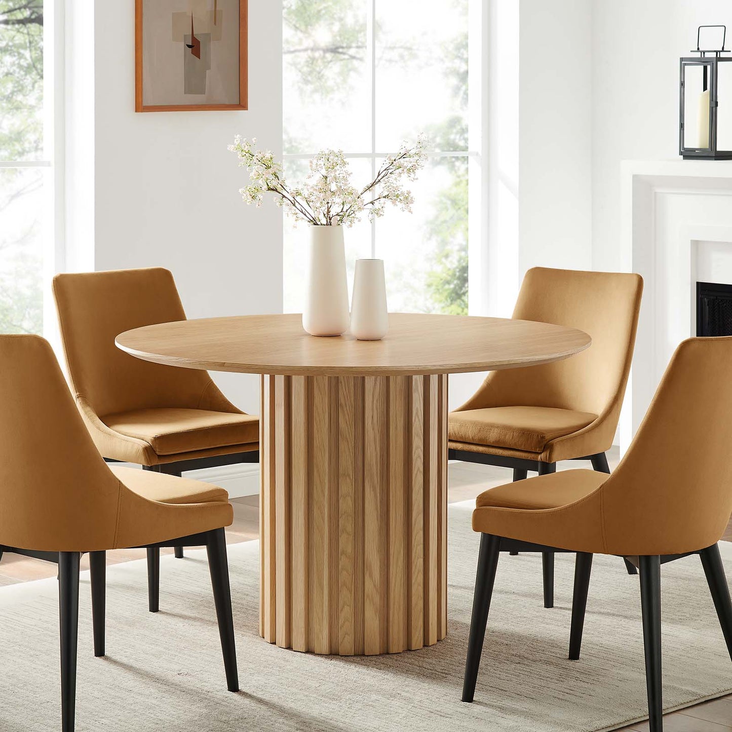 Senja 47" Round Dining Table By Modway - EEI-6064 | Dining Tables | Modishstore - 1