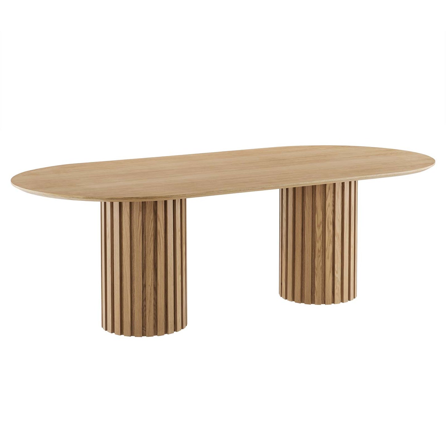 Senja 95" Oval Dining Table By Modway - EEI-6065 | Dining Tables | Modishstore - 2