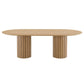 Senja 95" Oval Dining Table By Modway - EEI-6065 | Dining Tables | Modishstore - 4