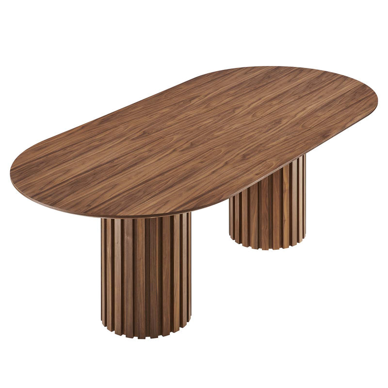 Senja 95" Oval Dining Table By Modway - EEI-6065 | Dining Tables | Modishstore - 9