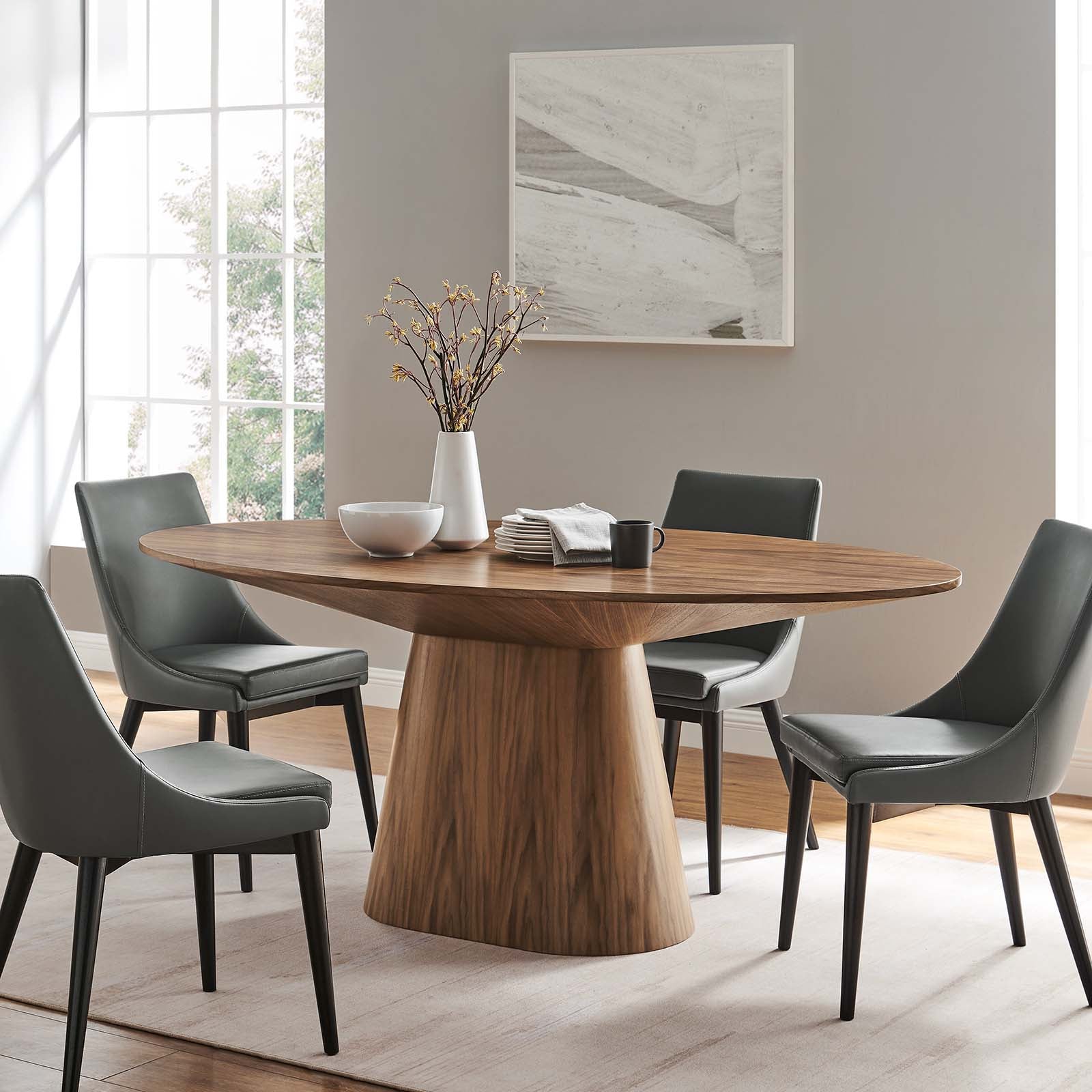 Provision 75" Oval Dining Table By Modway - EEI-6066 | Dining Tables | Modishstore - 11