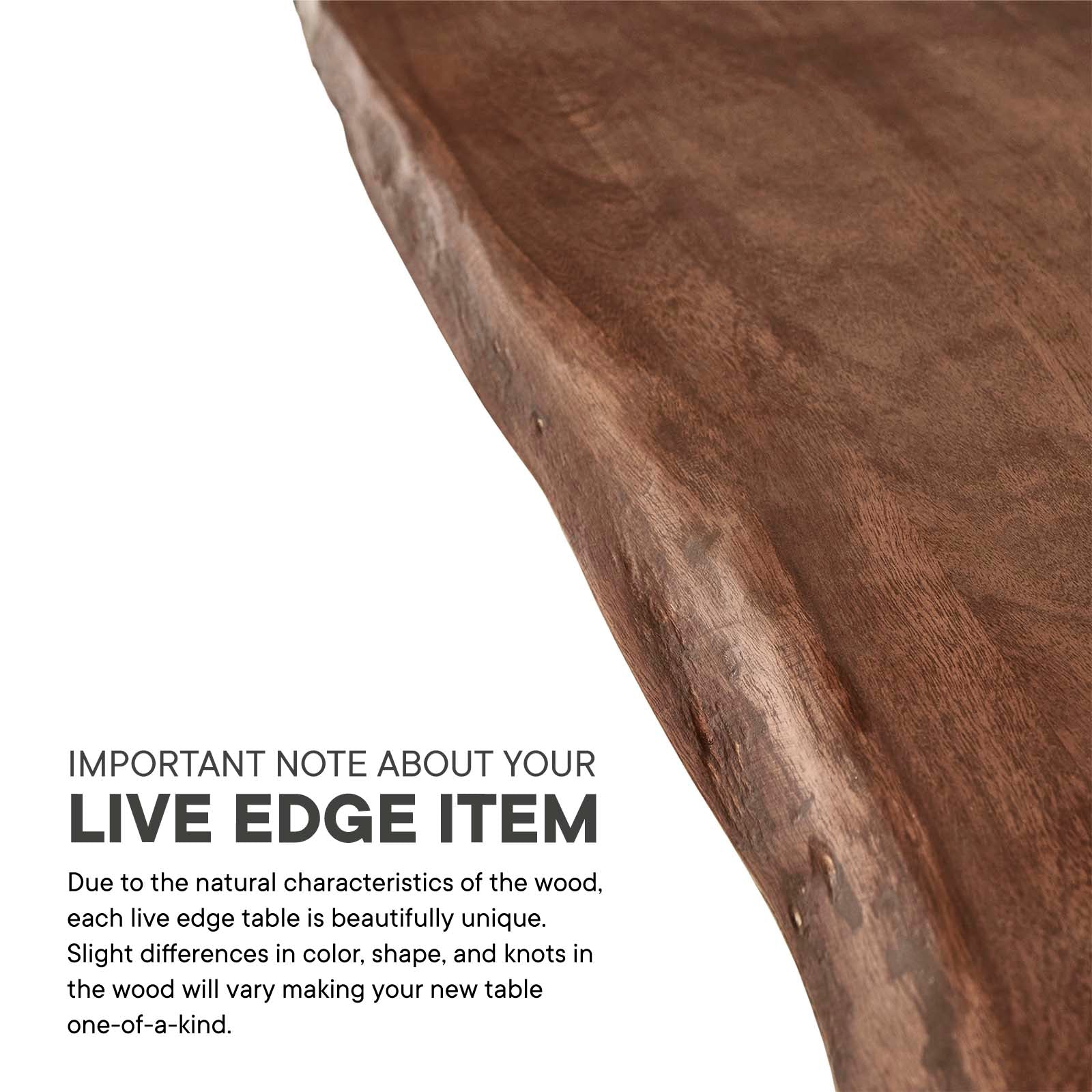 Astound 60" Live Edge Acacia Wood Dining Table By Modway - EEI-6067 | Dining Tables | Modishstore - 4