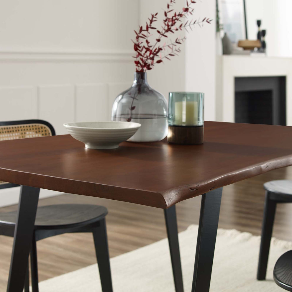 Astound 60" Live Edge Acacia Wood Dining Table By Modway - EEI-6067 | Dining Tables | Modishstore - 5