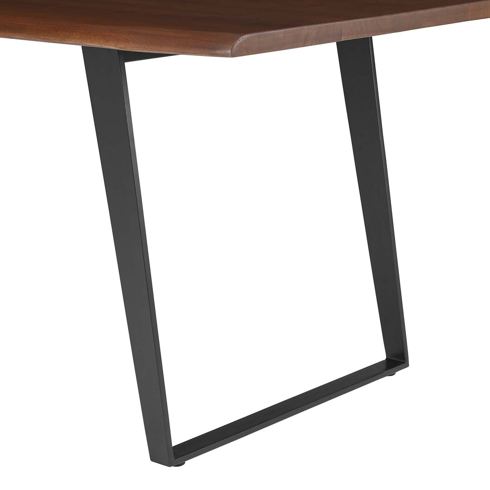Astound 60" Live Edge Acacia Wood Dining Table By Modway - EEI-6067 | Dining Tables | Modishstore - 9