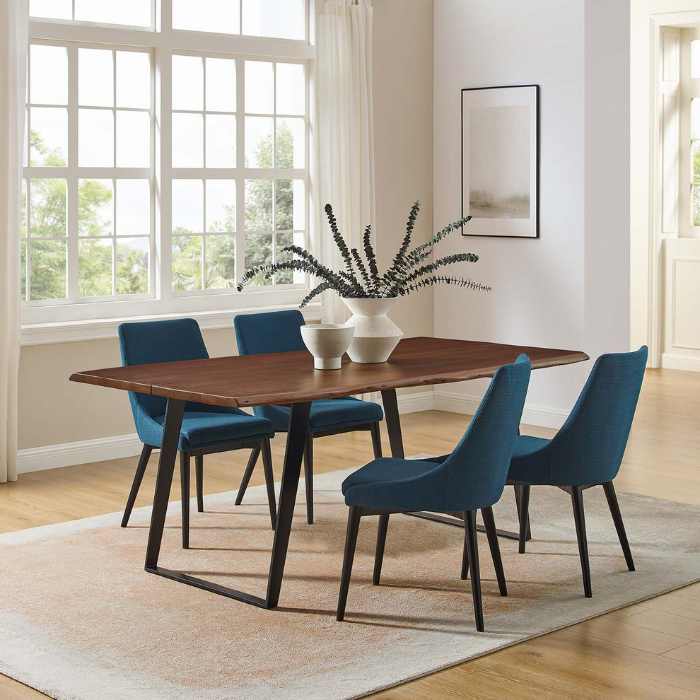 Viggo 74" Live Edge Acacia Wood Dining Table By Modway - EEI-6069 | Dining Tables | Modishstore - 1