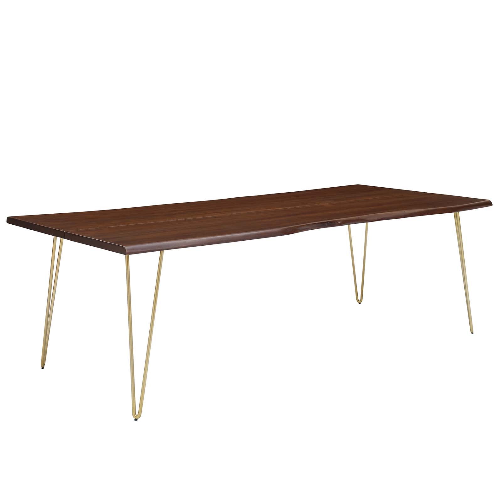 Ardor 96" Live Edge Acacia Wood Dining Table By Modway - EEI-6072 | Dining Tables | Modishstore - 11