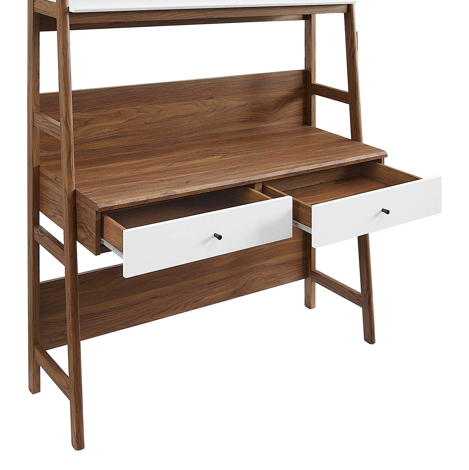 Modway Bixby Office Wood Desk with Storage Walnut â EEI-6073