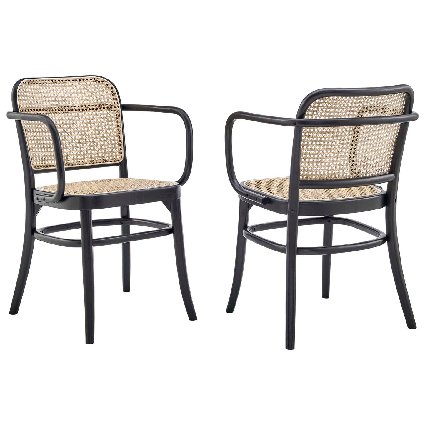 Winona Wood Dining Chair Set of 2 By Modway - EEI-6076 | Dining Chairs | Modishstore - 2