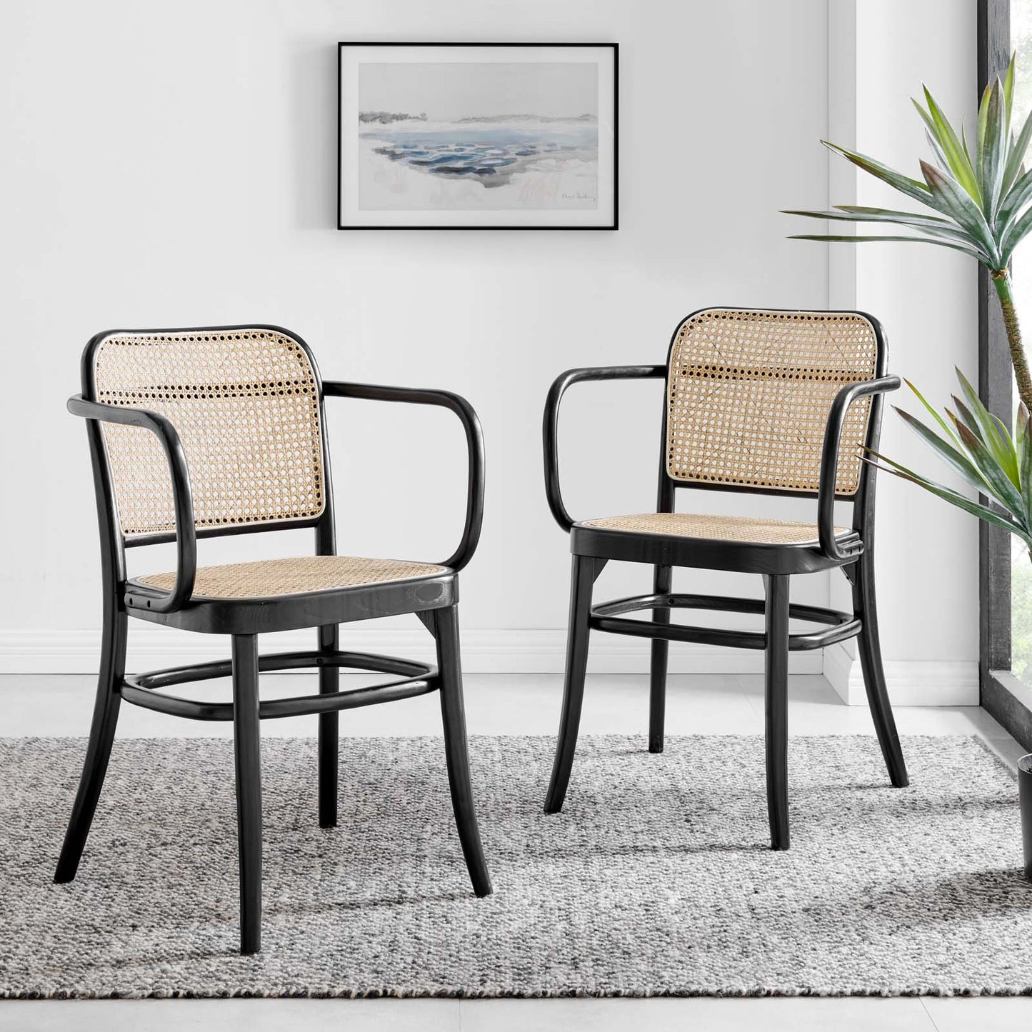 Winona Wood Dining Chair Set of 2 By Modway - EEI-6076 | Dining Chairs | Modishstore - 1
