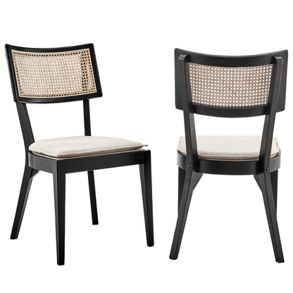 Caledonia Wood Dining Chair Set of 2 By Modway - EEI-6080 | Dining Chairs | Modishstore - 12