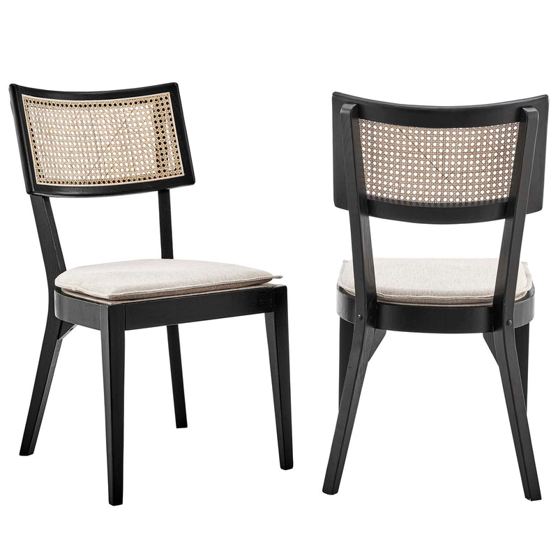 Caledonia Wood Dining Chair Set of 2 By Modway - EEI-6080 | Dining Chairs | Modishstore - 12