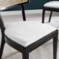 Caledonia Wood Dining Chair Set Of 2 By Modway - EEI-6080-BLK-WHI | Dining Chairs |  Modishstore - 8