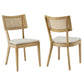 Caledonia Wood Dining Chair Set of 2 By Modway - EEI-6080 | Dining Chairs | Modishstore - 30