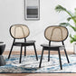 Malina Wood Dining Side Chair Set of 2 By Modway - EEI-6081 | Dining Chairs | Modishstore - 1