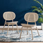 Malina Wood Dining Side Chair Set of 2 By Modway - EEI-6081 | Dining Chairs | Modishstore - 10