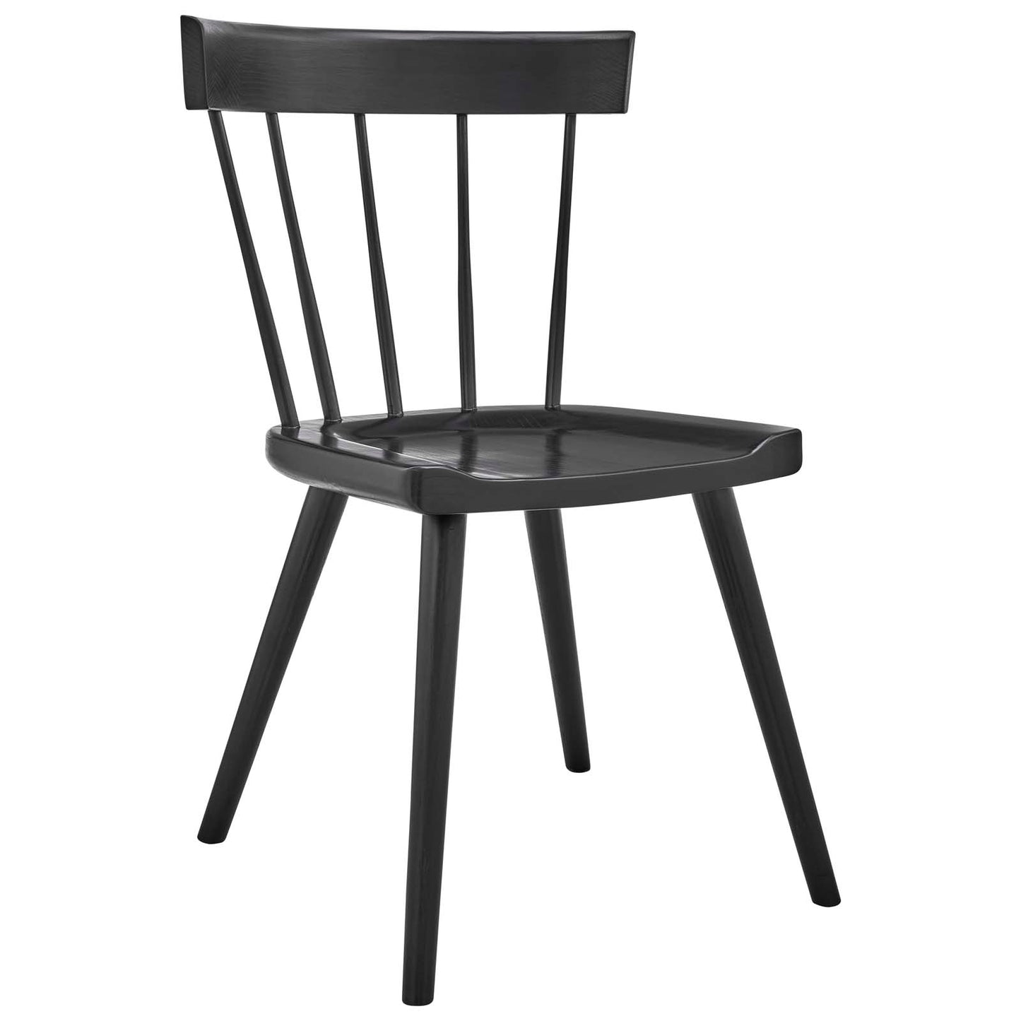 Sutter Wood Dining Side Chair Set of 2 By Modway - EEI-6082 | Dining Chairs | Modishstore - 3