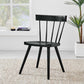 Sutter Wood Dining Side Chair Set Of 2 By Modway - EEI-6082-BLK | Dining Chairs |  Modishstore - 9