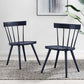 Sutter Wood Dining Side Chair Set Of 2 By Modway - EEI-6082-BLK | Dining Chairs |  Modishstore - 20