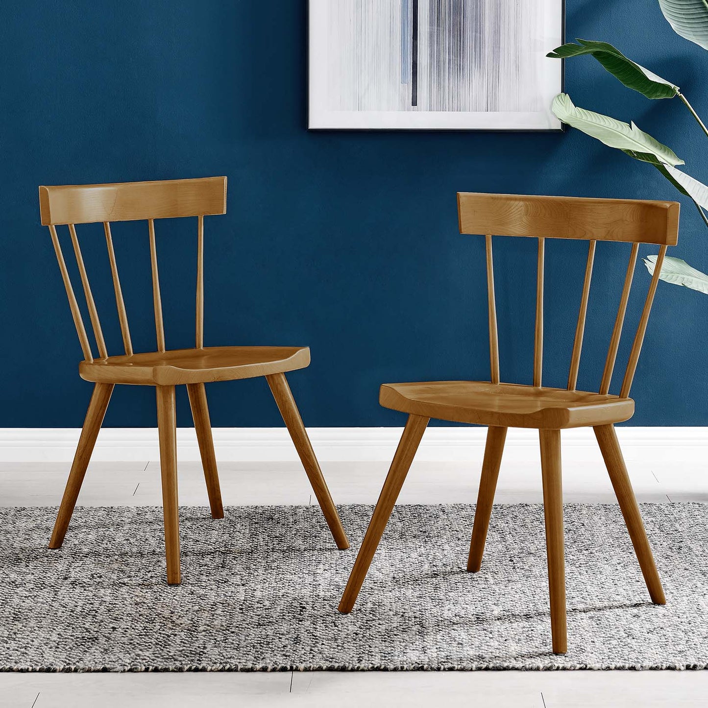 Sutter Wood Dining Side Chair Set of 2 By Modway - EEI-6082 | Dining Chairs | Modishstore - 29