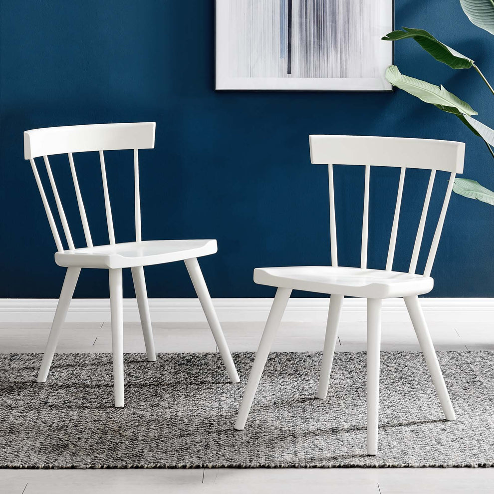 Sutter Wood Dining Side Chair Set of 2 By Modway - EEI-6082 | Dining Chairs | Modishstore - 38