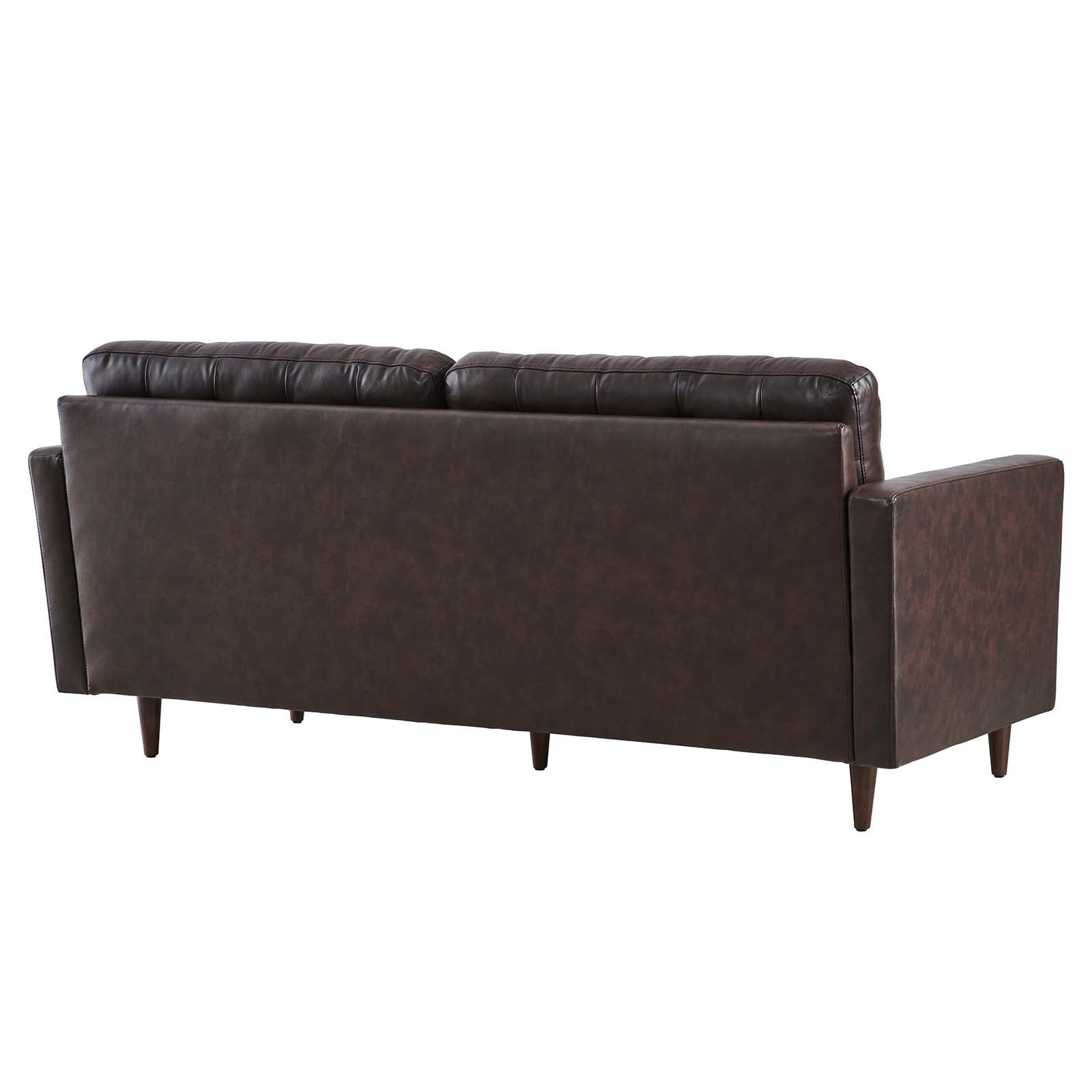 Exalt Tufted Vegan Leather Sofa By Modway - eei-6099 | Sofas | Modishstore - 3