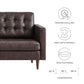 Exalt Tufted Vegan Leather Sofa By Modway - eei-6099 | Sofas | Modishstore - 7
