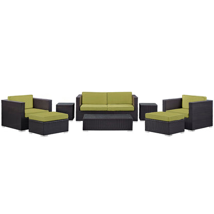 Modway Venice 8 Piece Outdoor Patio Sofa Set - EEI-610 | Outdoor Sofas, Loveseats & Sectionals | Modishstore - 50