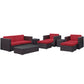 Modway Venice 8 Piece Outdoor Patio Sofa Set | Outdoor Sofas, Loveseats & Sectionals | Modishstore-28