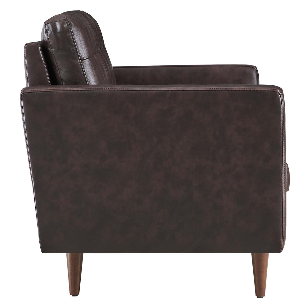 Exalt Tufted Vegan Leather Loveseat By Modway - EEI-6100 | Loveseats | Modishstore - 3