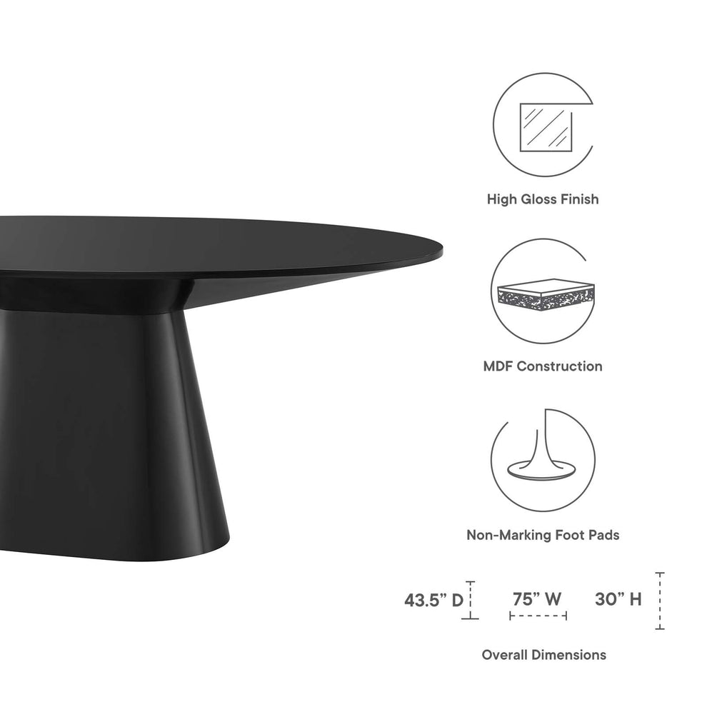 Provision 47" Round Dining Table By Modway - EEI-6101 | Dining Tables | Modishstore - 5