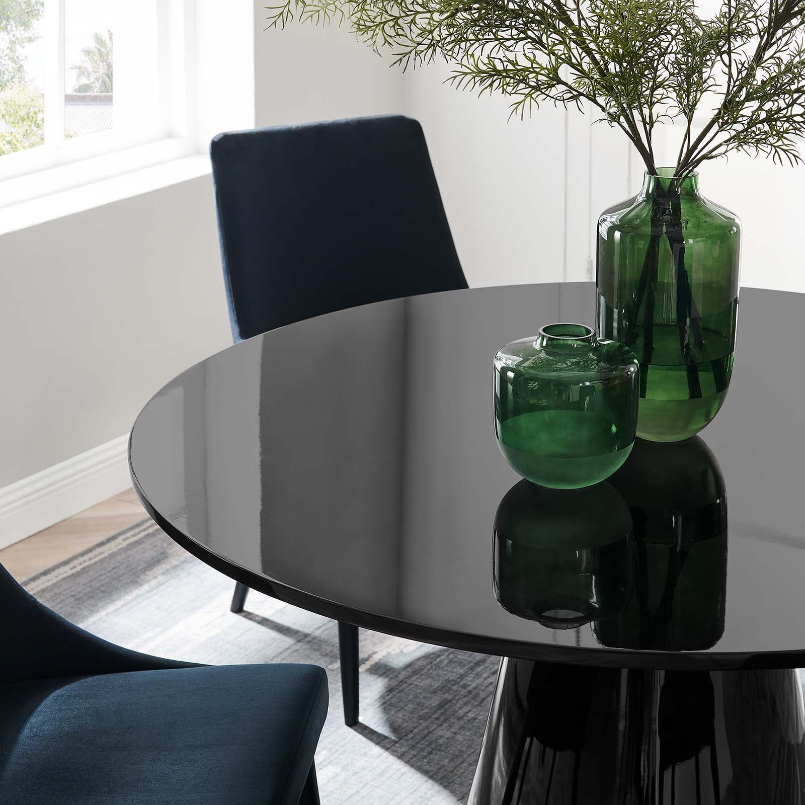 Provision 47" Round Dining Table By Modway - EEI-6101 | Dining Tables | Modishstore - 6