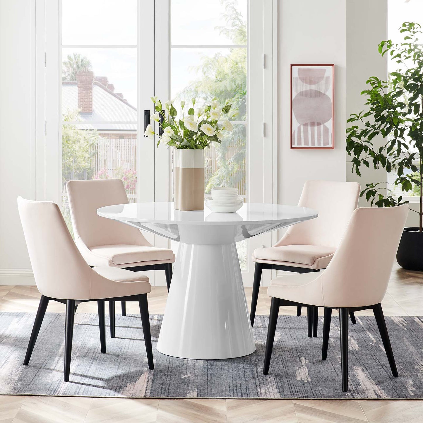 Provision 47" Round Dining Table By Modway - EEI-6101 | Dining Tables | Modishstore - 12